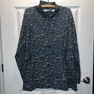 Knit Long Sleeve 1/2‎ Zip Mock Neck Long Sleeve Pullover